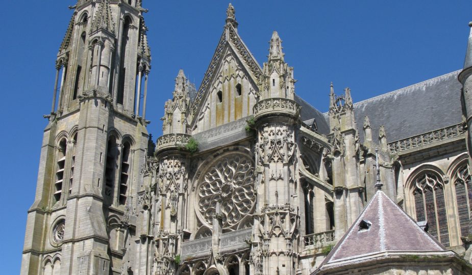 Cathédrale de Senlis façade sud @Chantilly-Senlis Tourisme